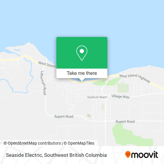 Seaside Electric map