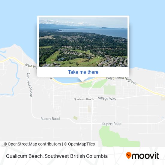 Qualicum Beach map