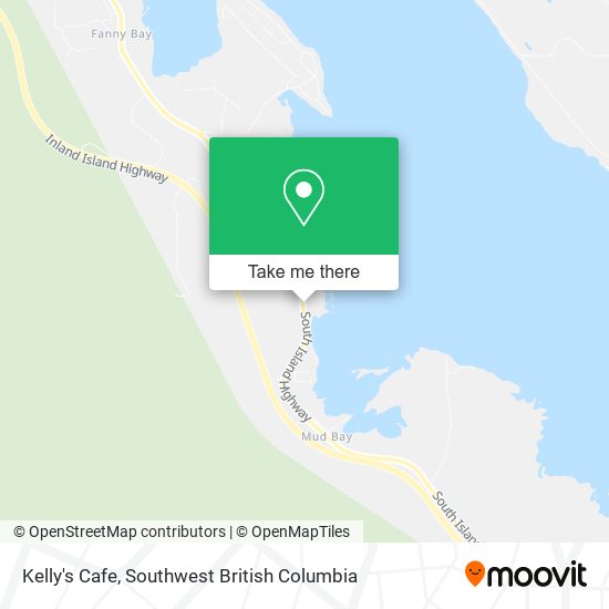 Kelly's Cafe map