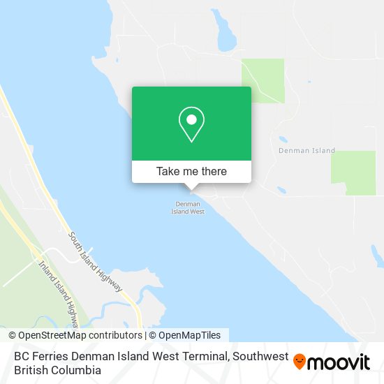 BC Ferries Denman Island West Terminal plan