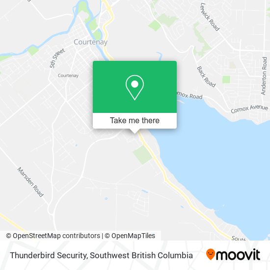 Thunderbird Security map