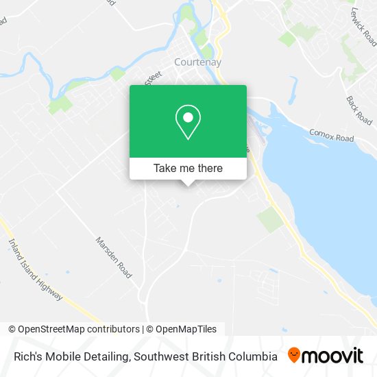Rich's Mobile Detailing map