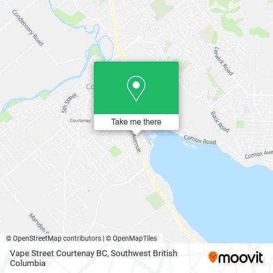 Vape Street Courtenay BC plan