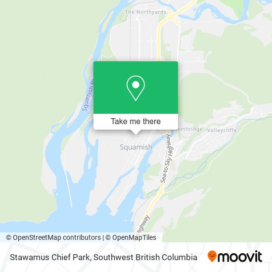 Stawamus Chief Park plan