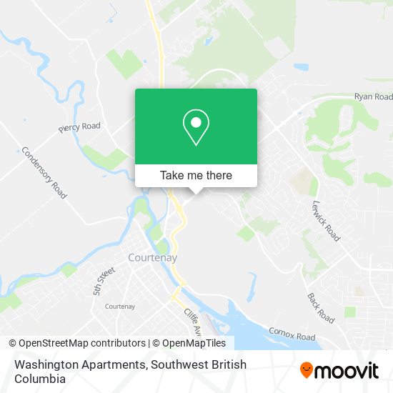 Washington Apartments map