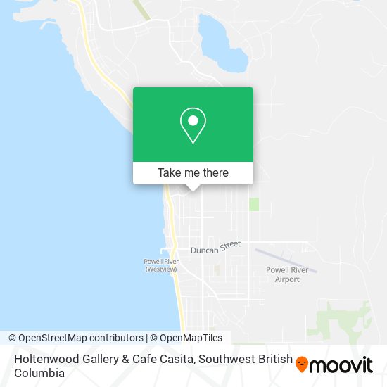 Holtenwood Gallery & Cafe Casita map