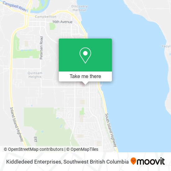 Kiddledeed Enterprises map