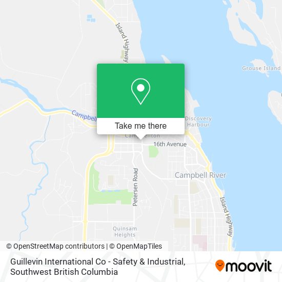 Guillevin International Co - Safety & Industrial map