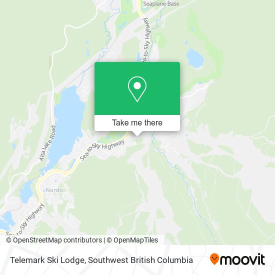 Telemark Ski Lodge map