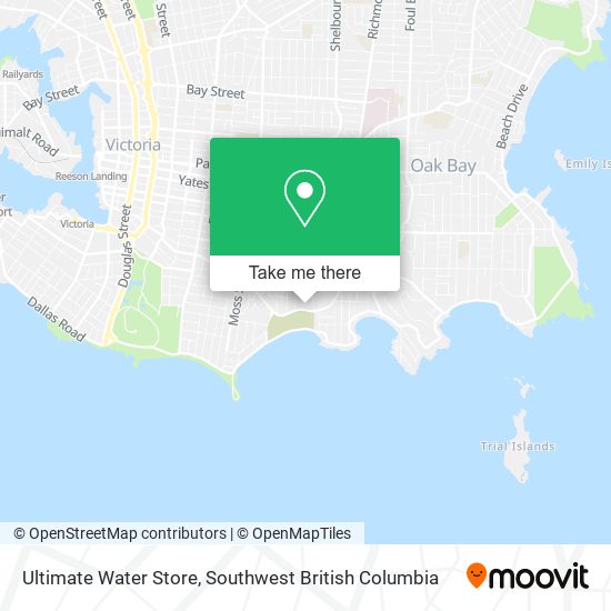 Ultimate Water Store map