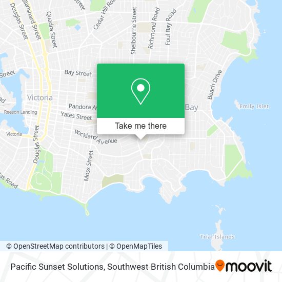 Pacific Sunset Solutions map