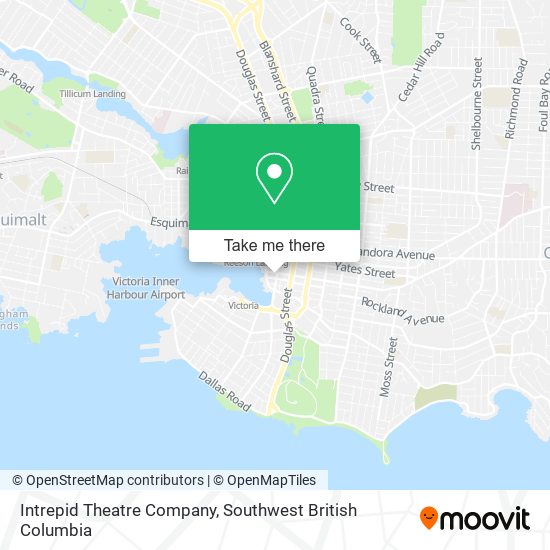 Intrepid Theatre Company map