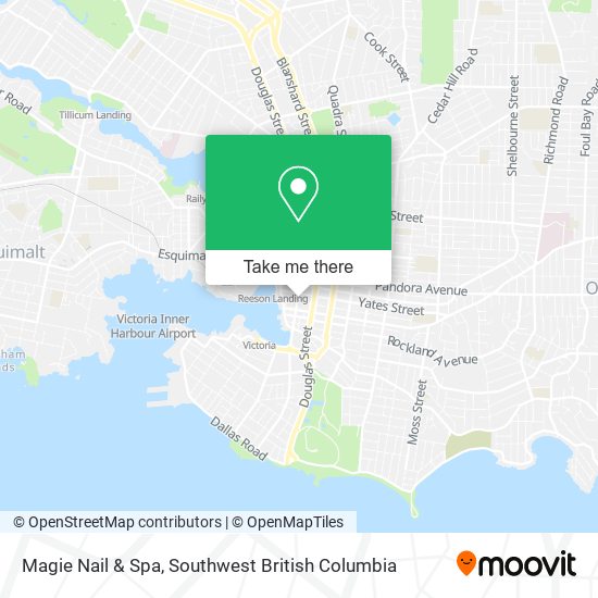 Magie Nail & Spa map