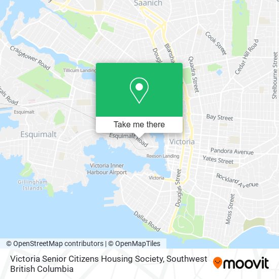 Victoria Senior Citizens Housing Society map