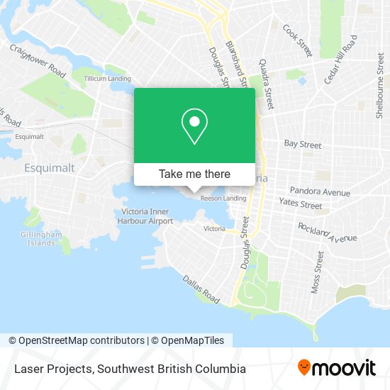 Laser Projects map