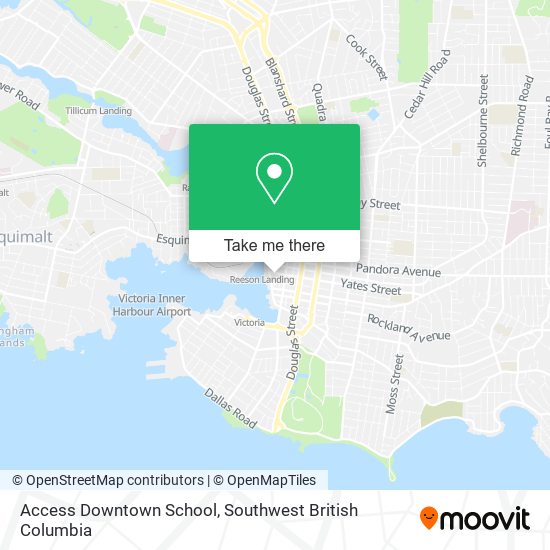 Access Downtown School map
