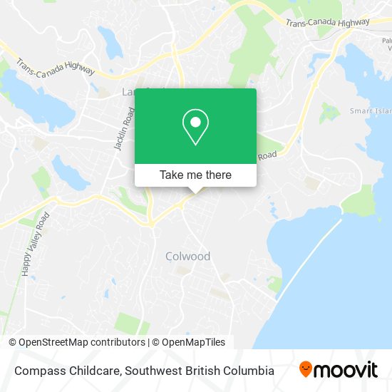 Compass Childcare map
