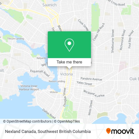 Nexland Canada map