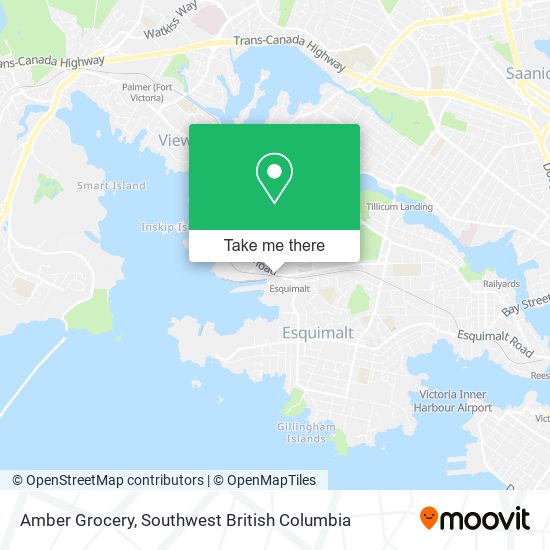 Amber Grocery map