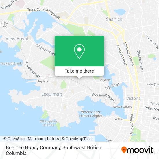 Bee Cee Honey Company map