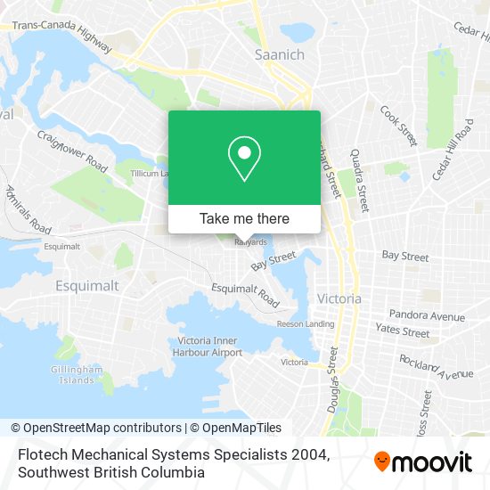 Flotech Mechanical Systems Specialists 2004 map