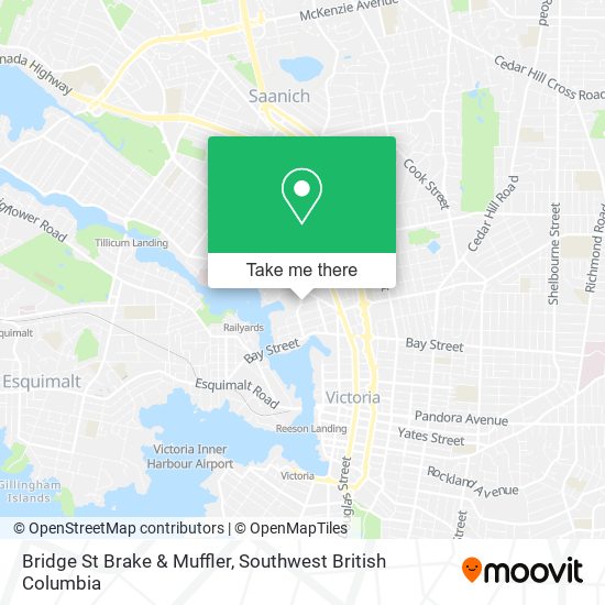 Bridge St Brake & Muffler map