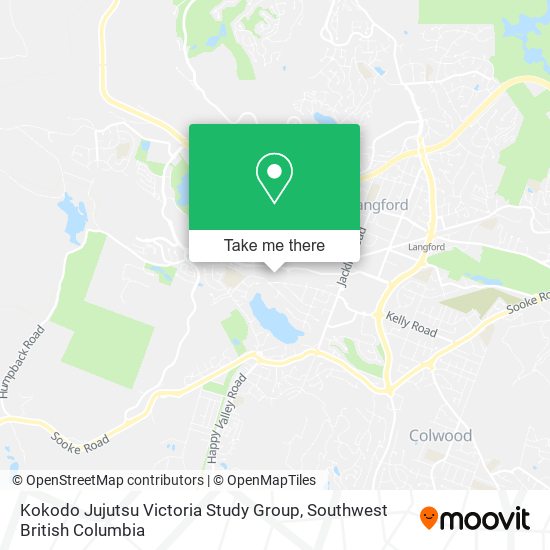 Kokodo Jujutsu Victoria Study Group map