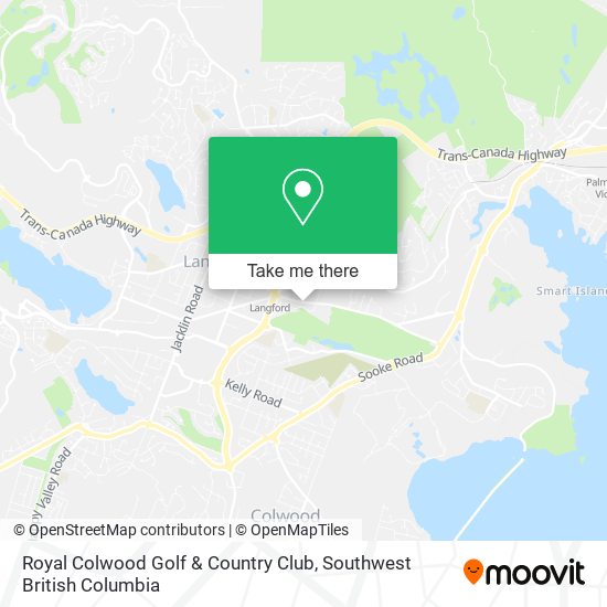 Royal Colwood Golf & Country Club map