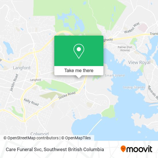 Care Funeral Svc map