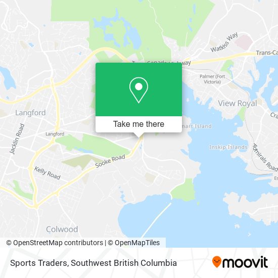 Sports Traders map