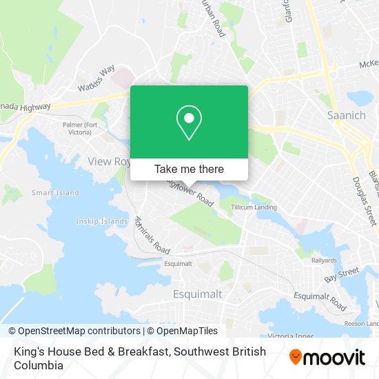 King's House Bed & Breakfast map