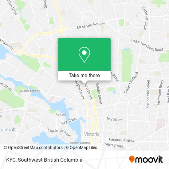 KFC map