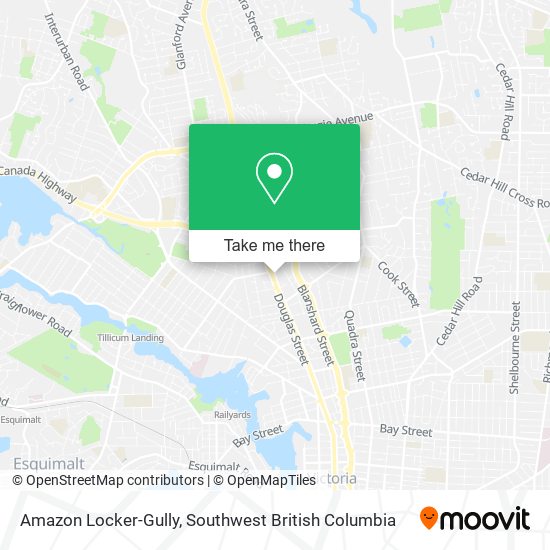 Amazon Locker-Gully map