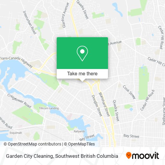 Garden City Cleaning map