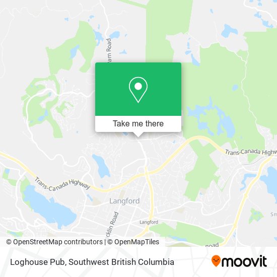 Loghouse Pub map