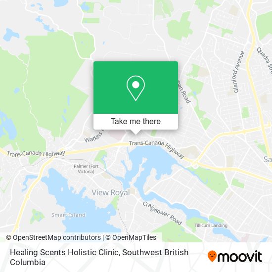 Healing Scents Holistic Clinic map