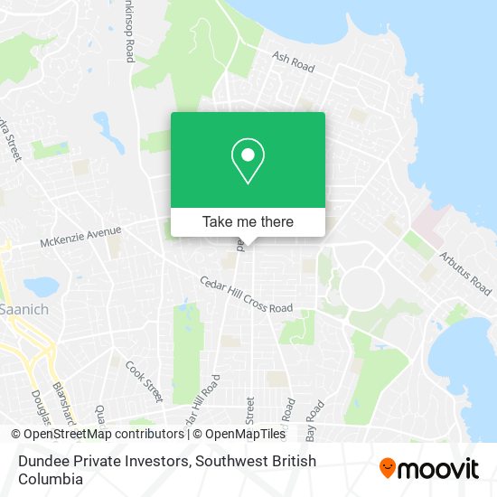 Dundee Private Investors map