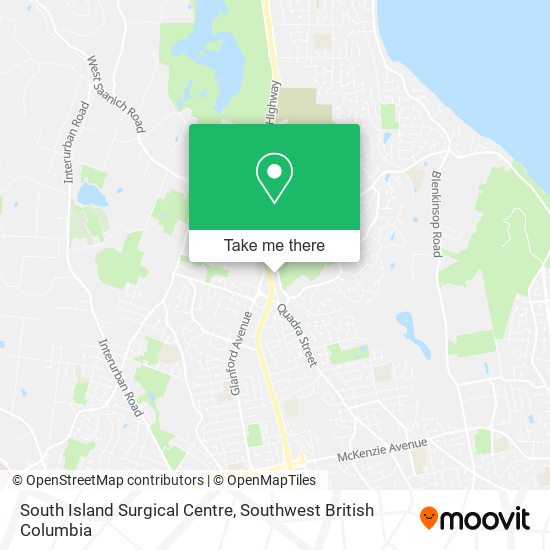 South Island Surgical Centre map