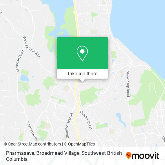 Pharmasave, Broadmead Village map