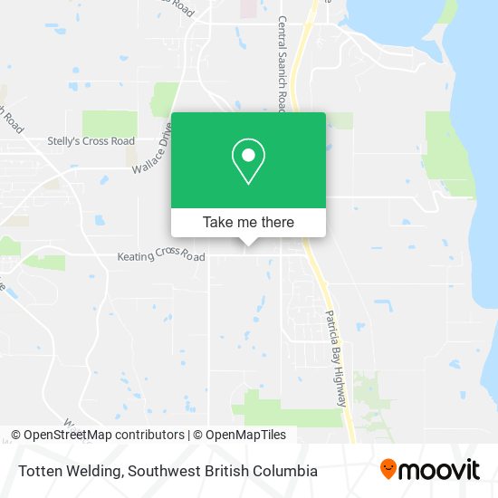 Totten Welding map