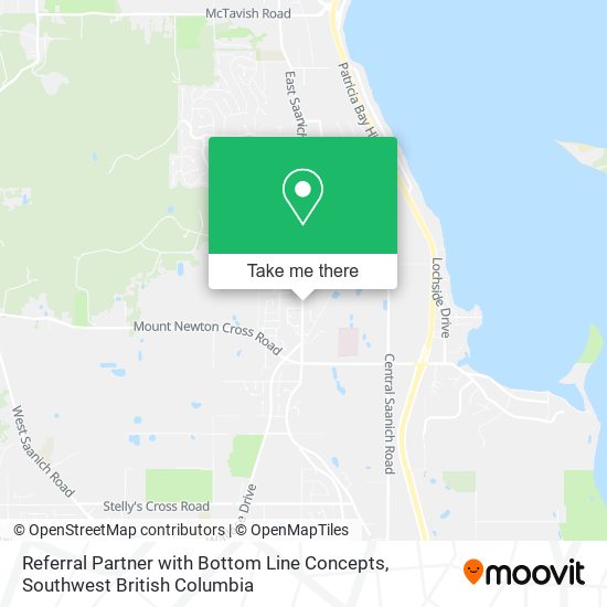 Referral Partner with Bottom Line Concepts map