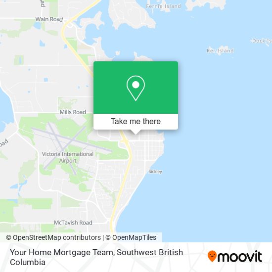 Your Home Mortgage Team map