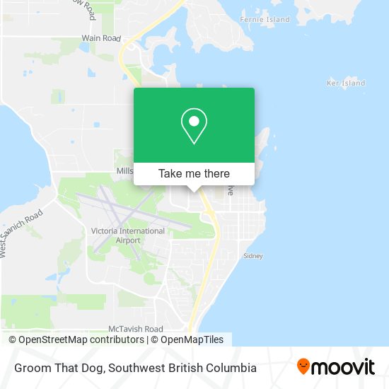 Groom That Dog map