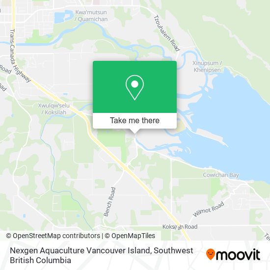 Nexgen Aquaculture Vancouver Island plan