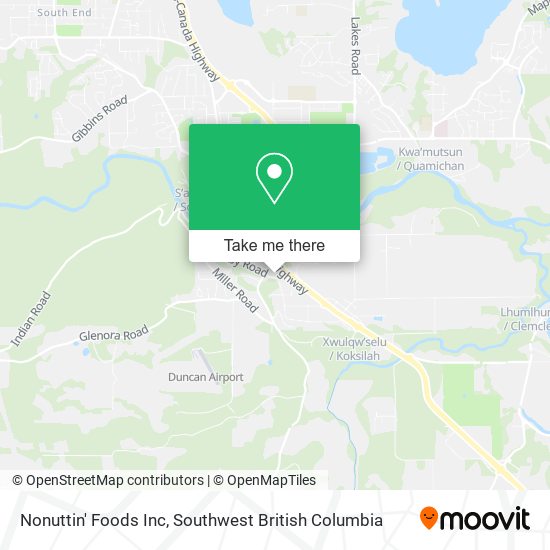 Nonuttin' Foods Inc map