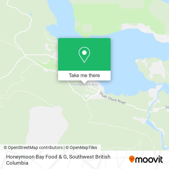 Honeymoon Bay Food & G plan