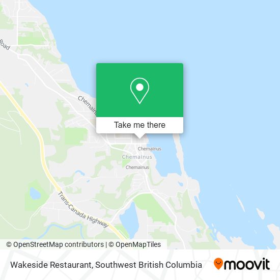 Wakeside Restaurant map