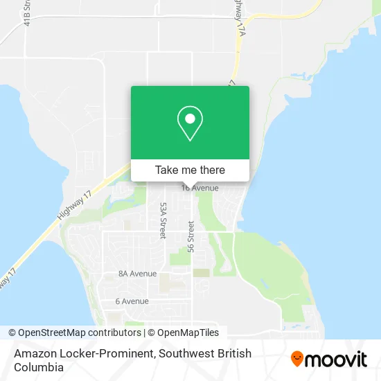Amazon Locker-Prominent map
