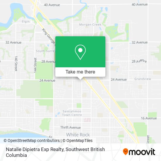 Natalie Dipietra Exp Realty map