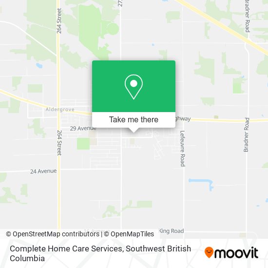 Complete Home Care Services map